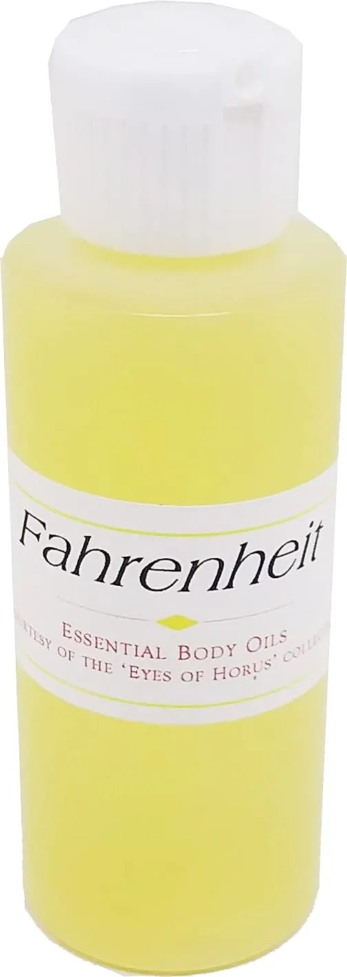 Fahrenheit - Type CD For Men Scented Body Oil Fragrance [Flip Cap - Gold - 2 oz.] - ID#22819