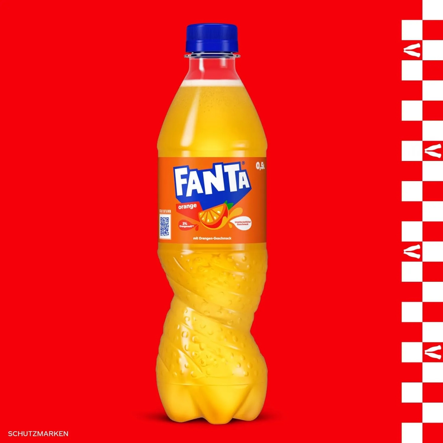 Fanta Orange 500 ml (Pack of 12 x 500 ml)