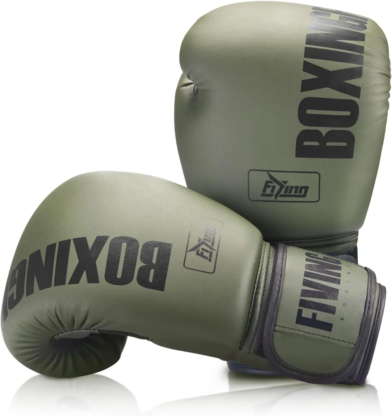 FIVING Pro Style Boxing Gloves for Women, PU Leather, Training Muay Thai,Sparring,Fighting Kickboxing,Adult Heavy Punching Bag Gloves Mitts Focus Pad Workout for Ladies