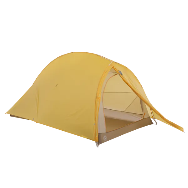 Fly Creek Hv Ul2 Bikepack Solution Dye Tent - Yellow/greige