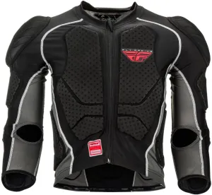 Fly Racing Barricade Long Sleeve Protective Suit (Black, Small)