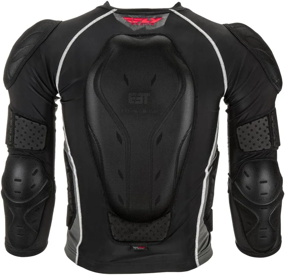 Fly Racing Barricade Long Sleeve Protective Suit (Black, XX-Large)