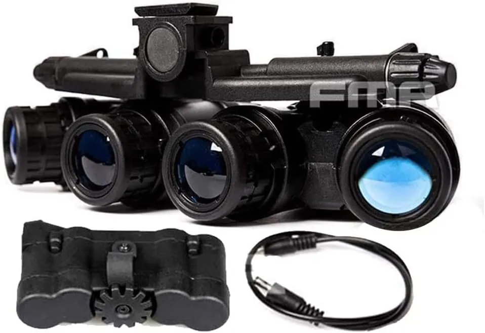 FMA Airsoft Hunting Tactical GPNVG 18 Night Vision Goggles Dummy Binoculars No Function NVG Model (BK)