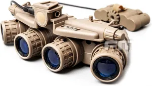 FMA Airsoft Hunting Tactical GPNVG 18 Night Vision Goggles Dummy Binoculars No Function NVG Model (DE)
