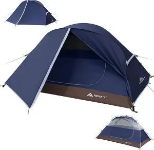 Forceatt Camping Tent 2 Person, Backpacking Tent Waterproof & Windproof, Ultralight Instant Tent with Rain Fly for Camping, Hiking, Outdoor