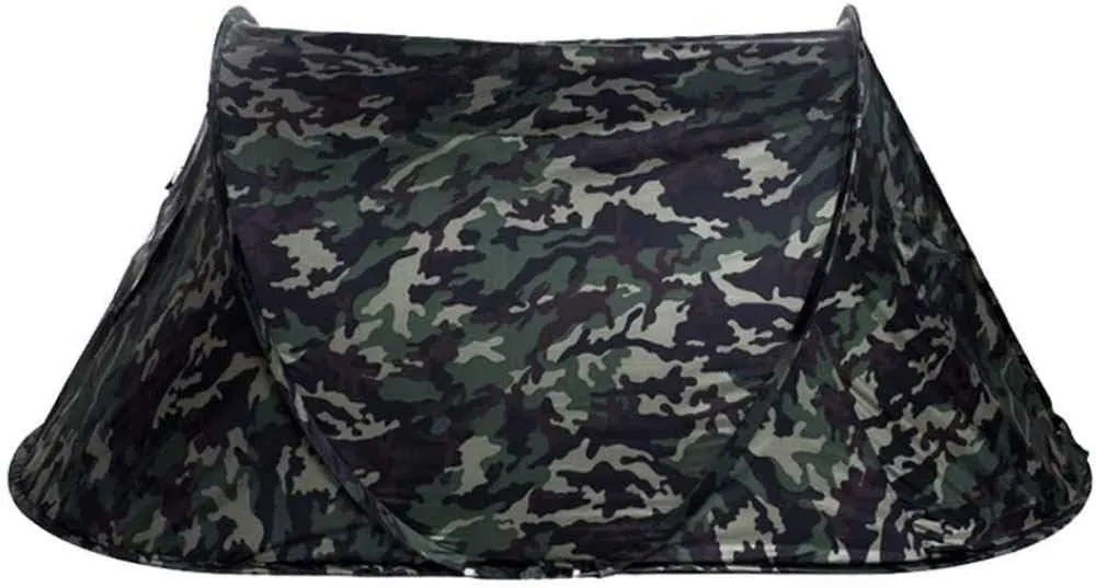 Fully Automatic Quick Open Tent, Waterproof Sunscreen Portable Individual Camping Tent,Ventilation Easy to Install Quickly,Green