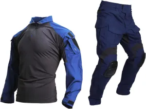 G3 Combat Uniform Military Tactical Uniform Mens Duty Navy