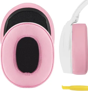 Geekria NOVA Replacement Ear Pads for Skullcandy Crusher Wireless, Crusher EVO, Crusher ANC, Hesh3, HeshEVO, HeshANC, Venue ANC Headphones, Repair Parts (Pink)