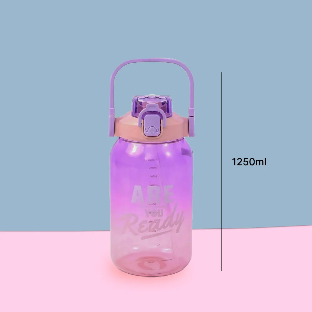 Get Ready For The Gym With Our Coolest And Stylish  2 In1 Tumbler Bottle(1500ml,,1250ml)