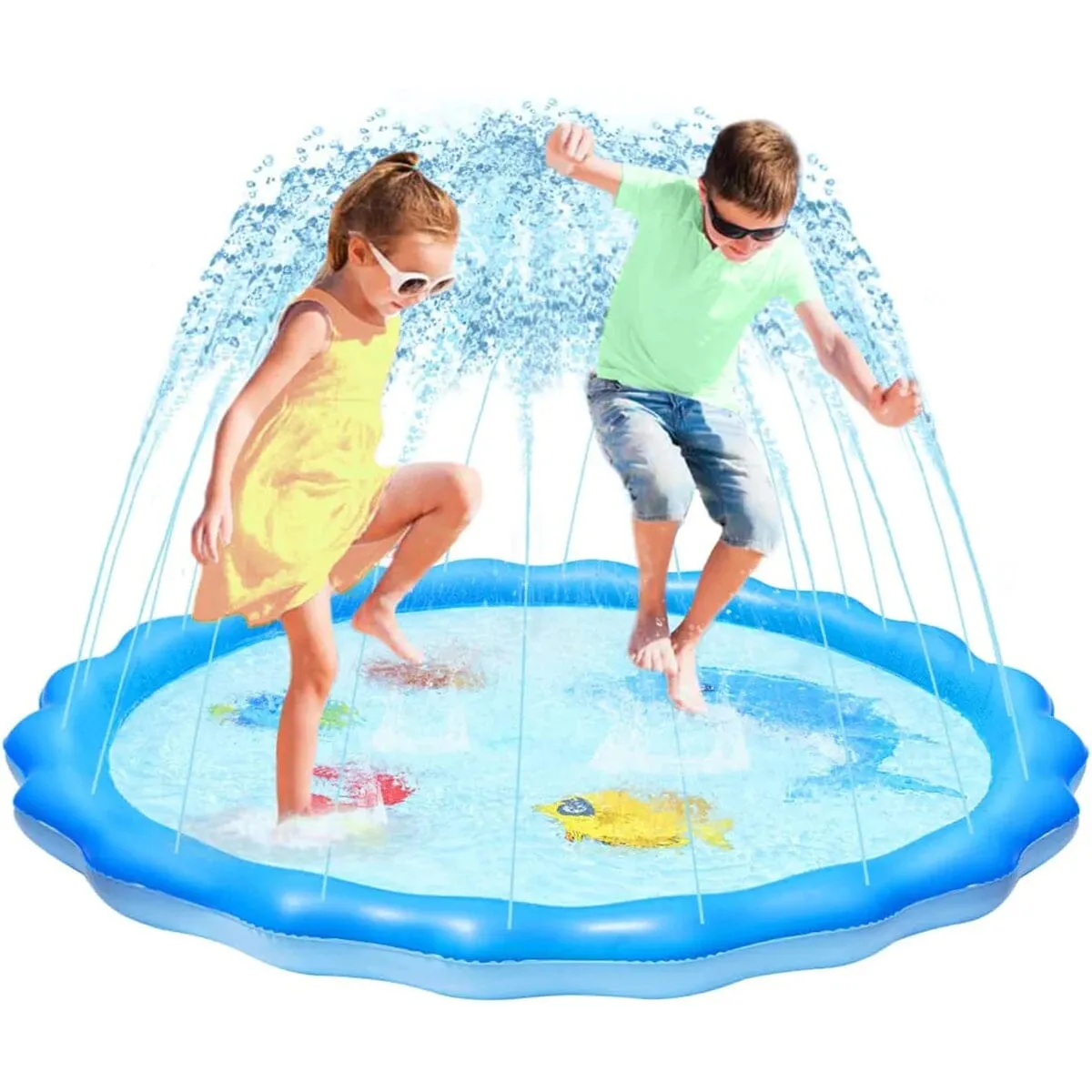 GLADLE 60" Splash Pad Inflatable Sprinkler