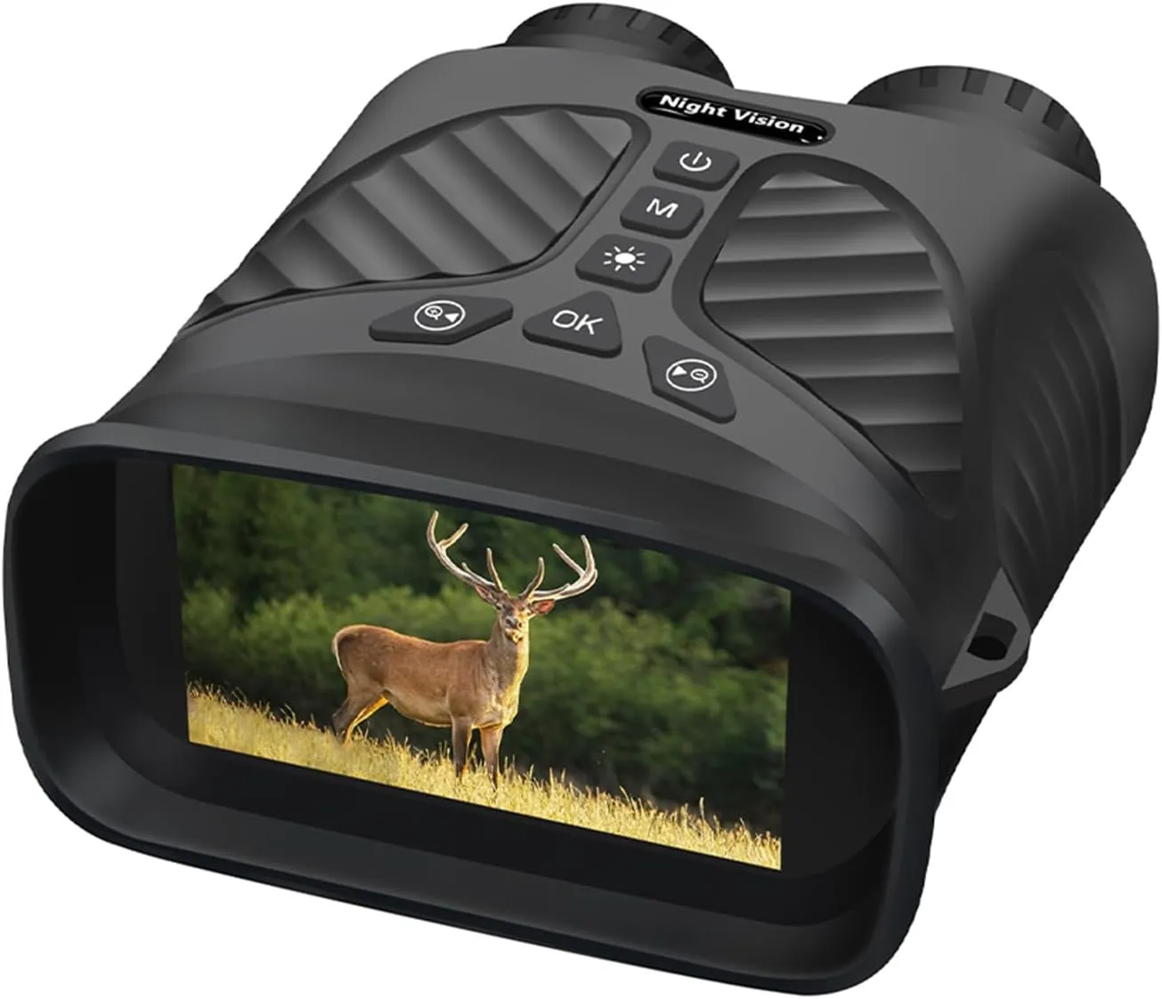 Goggles Binoculars Infrared with 8X Digital Zoom Rechargeable Lithium Battery for Outdoor Camping