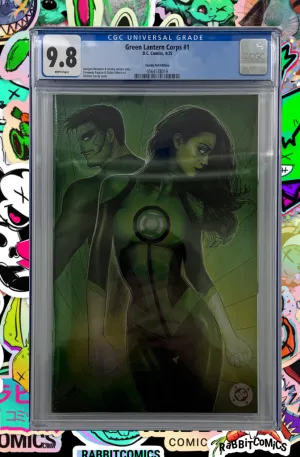 Green Lantern Corps #1 | Cover F Nathan Szerdy Foil Variant | CGC 9.8