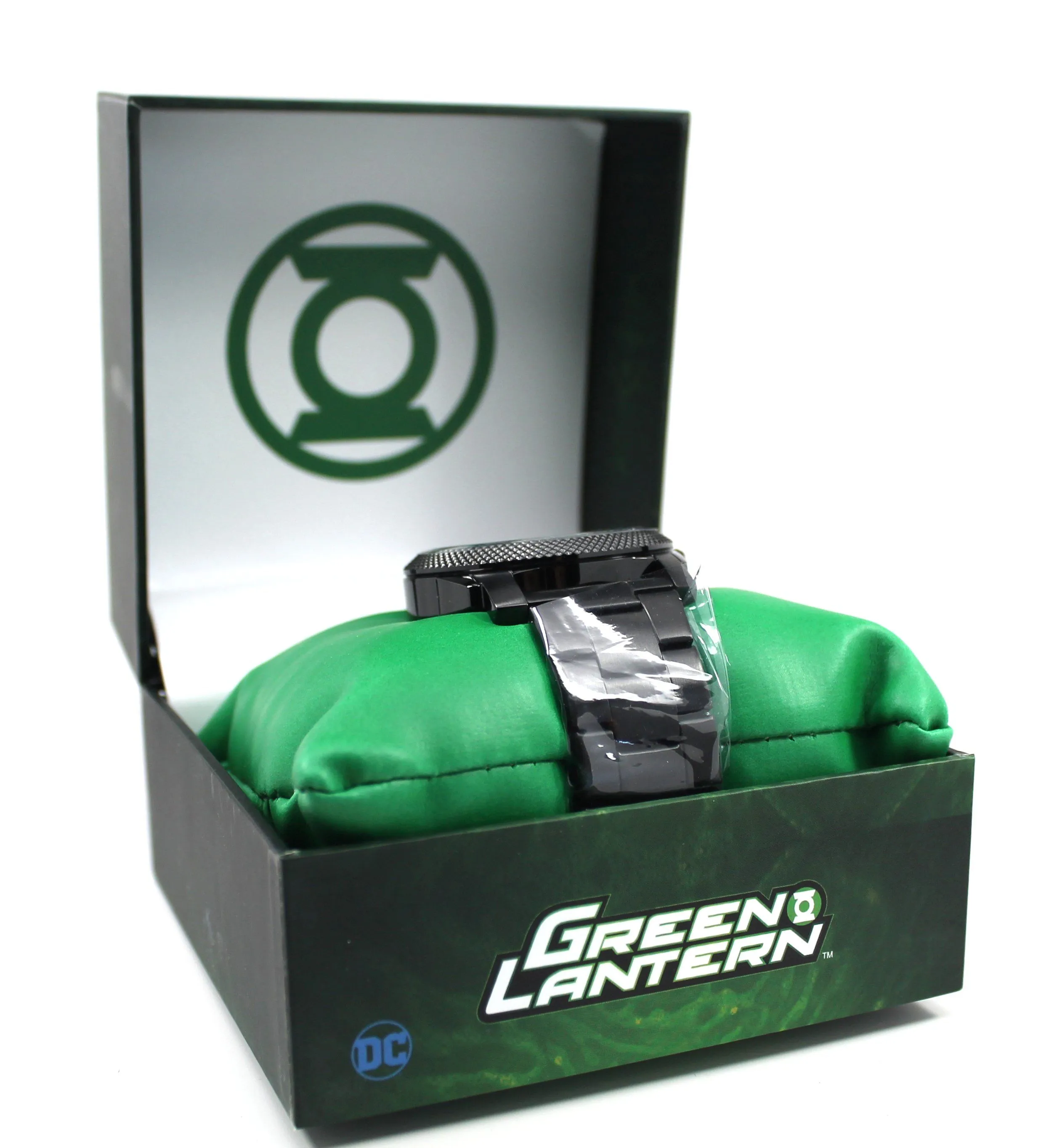 Green Lantern Mens Stainless Steel Black Watch (GLN8005)