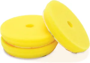 Griot's Garage B130F3 BOSS 3" Perfecting Foam Pads (Set of 3),Yellow