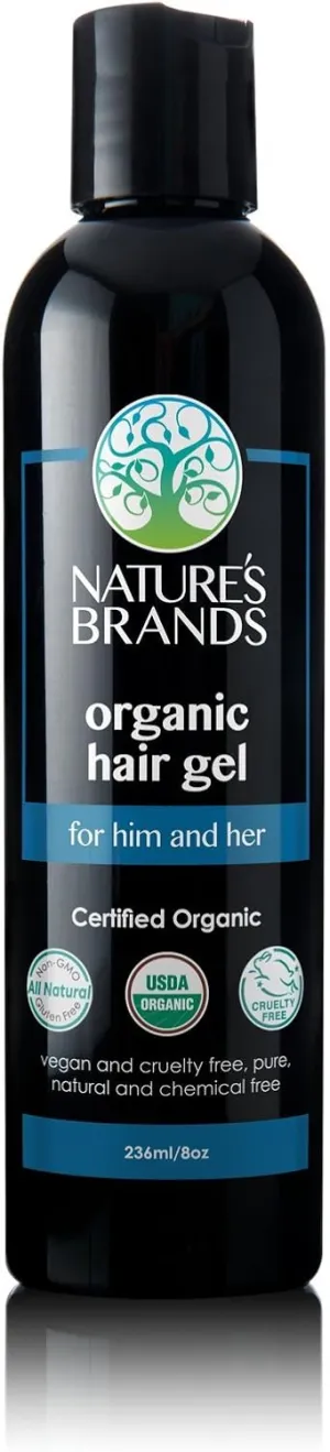 Hair Gel Organic 8 Oz Bottle Made By Herbal Choice Mari