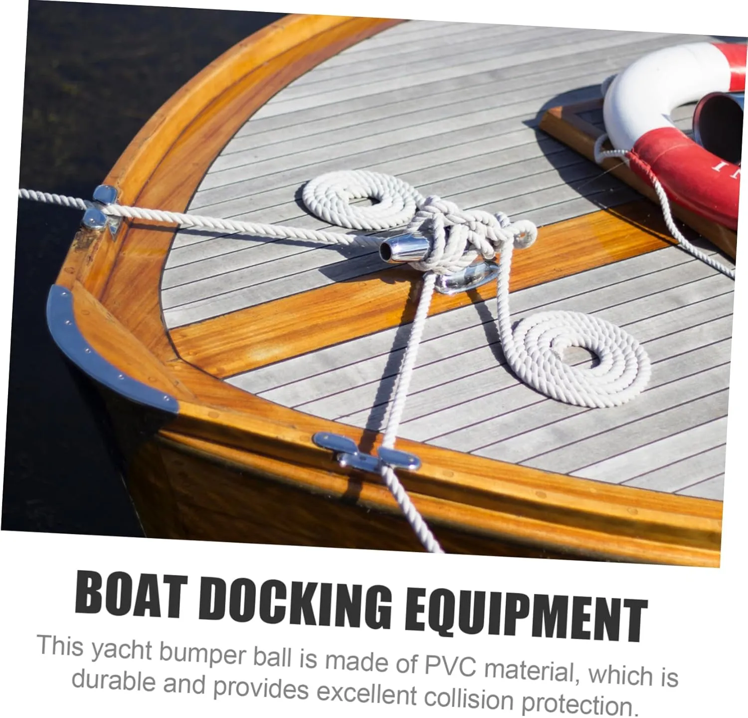 Happyyami Yacht Anti-Collision Fender Boat Bumpers Yacht Protective Ball Boat Docking Ball Yacht Docking Protector