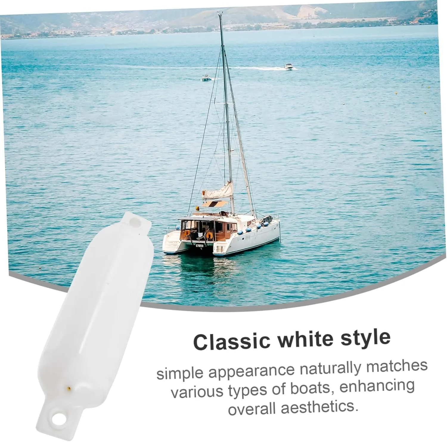 Happyyami Yacht Anti-Collision Fender Boat Bumpers Yacht Protective Ball Boat Docking Ball Yacht Docking Protector