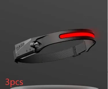 Headlamp Headlight International shipping Perspectives USB Light Waterproof With Riding Rechargeable Hunting All Induction Specially designed LED Camping Flashlight COB