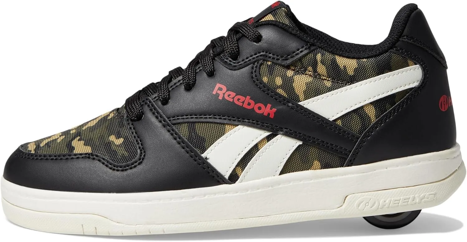 HEELYS Men's Reebok Bb4500 Low (Little Big Kid/Adult) Wheeled Heel Shoe