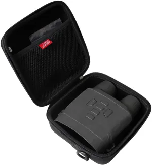Hermitshell Hard Travel Case for Night Vision Goggles Binoculars -Fits HEXEUM/Anyork/Vtiisamao (Black)