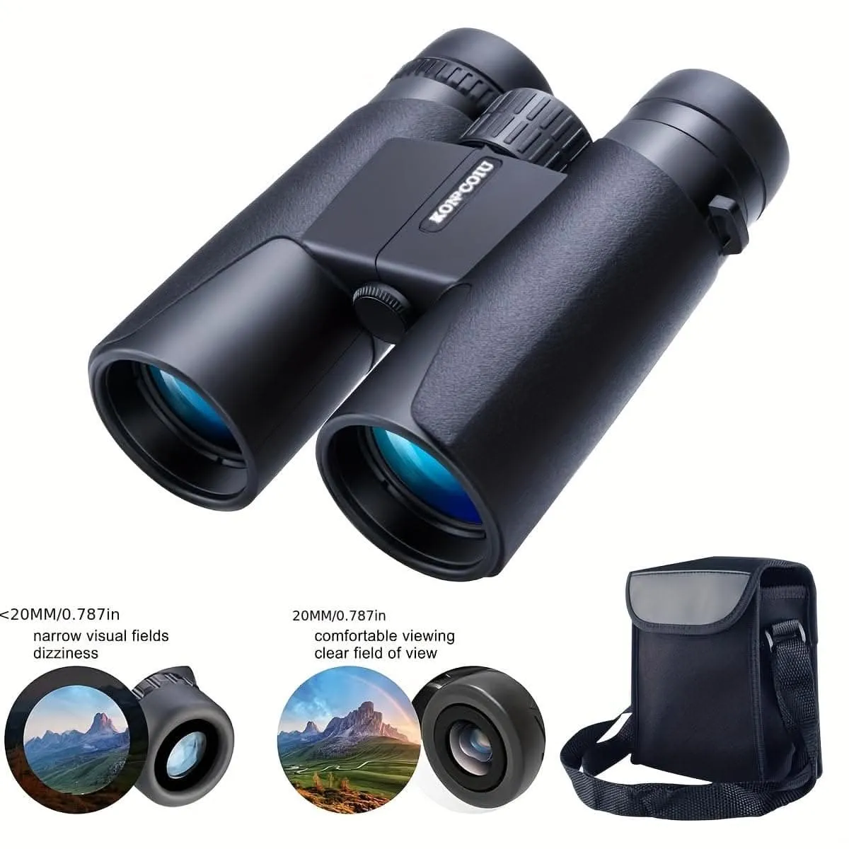 High-Power 112x42 Binoculars – Waterproof Compact Night Vision