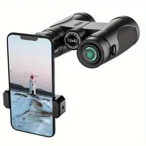 High-Power 112x42 Binoculars – Waterproof Compact Night Vision