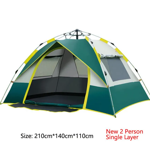 Hiking Camping Backpacking 3-4 Layer Tent Tent, Instant Family Top-choice Tent Setup Person Automatic Client-approved Double Travel Protable for