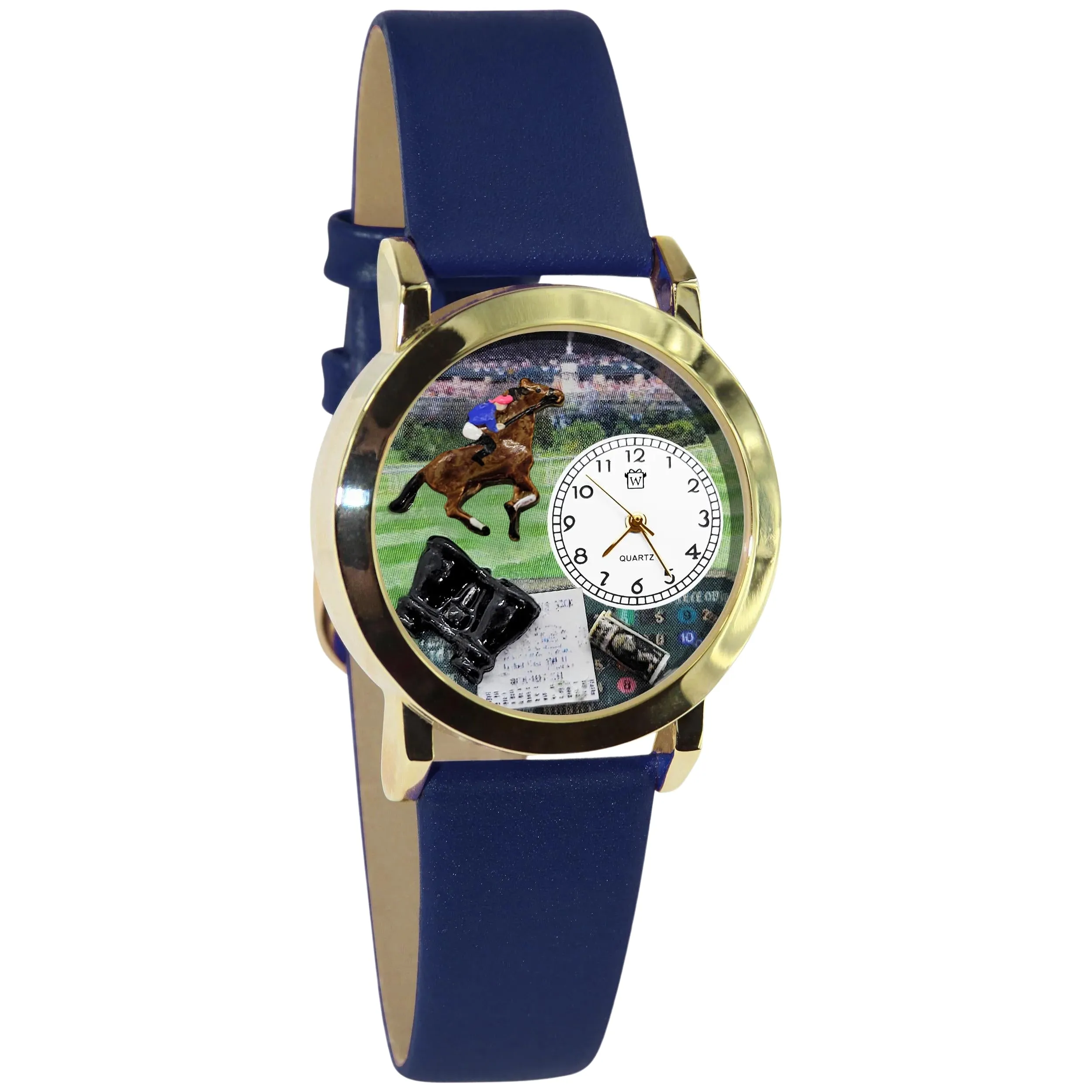 Horse Racing 3D Watch Small Style