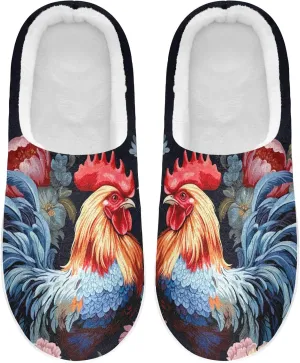 House Fuzzy Slippers Halloween Skull Unicorn Anti-Slip Warm Shoes for Womens & Men 20848736