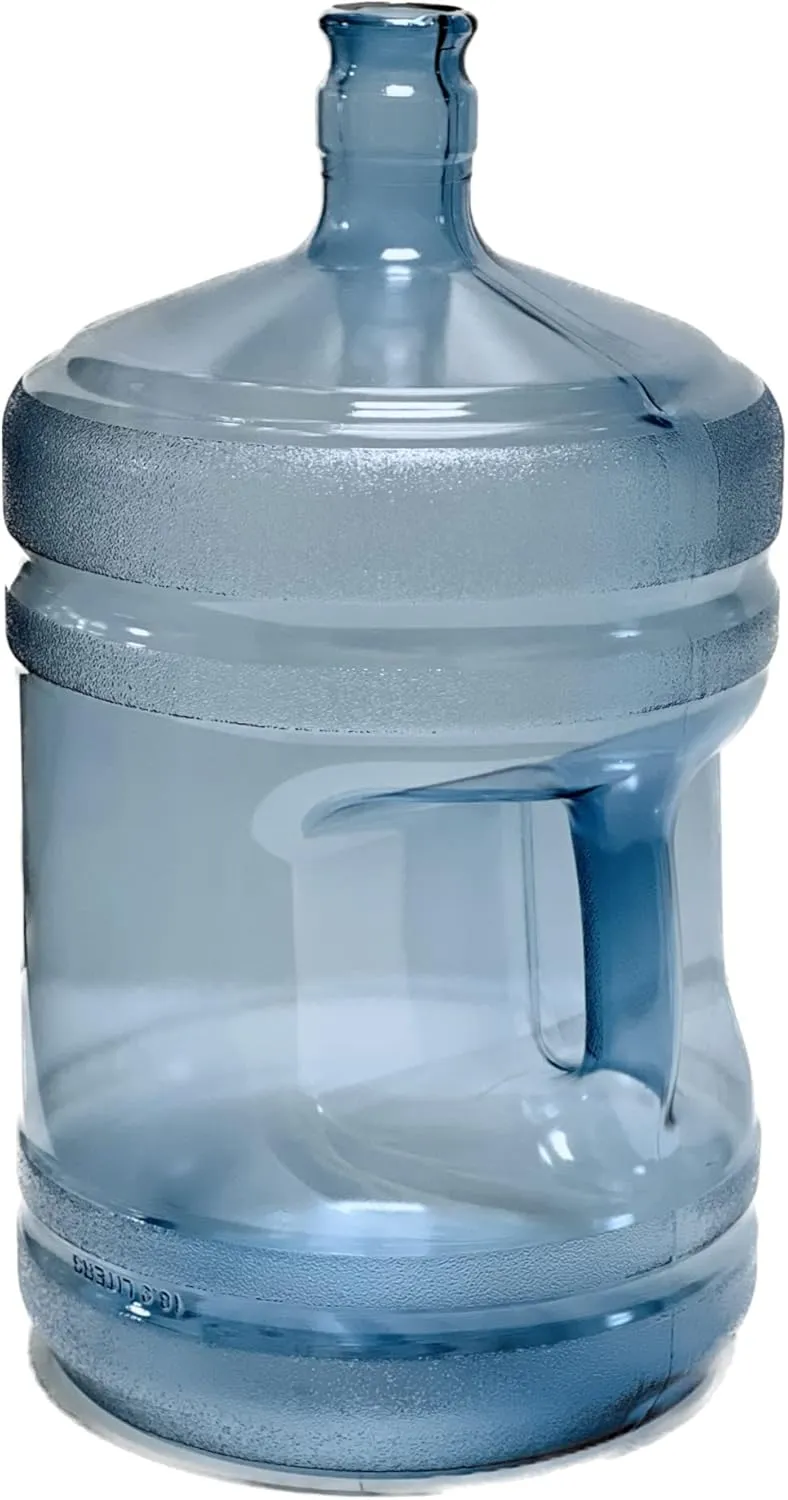 Hydro Bottles Plastic 5 Gallon Water Bottle, Includes Cap - Made in USA