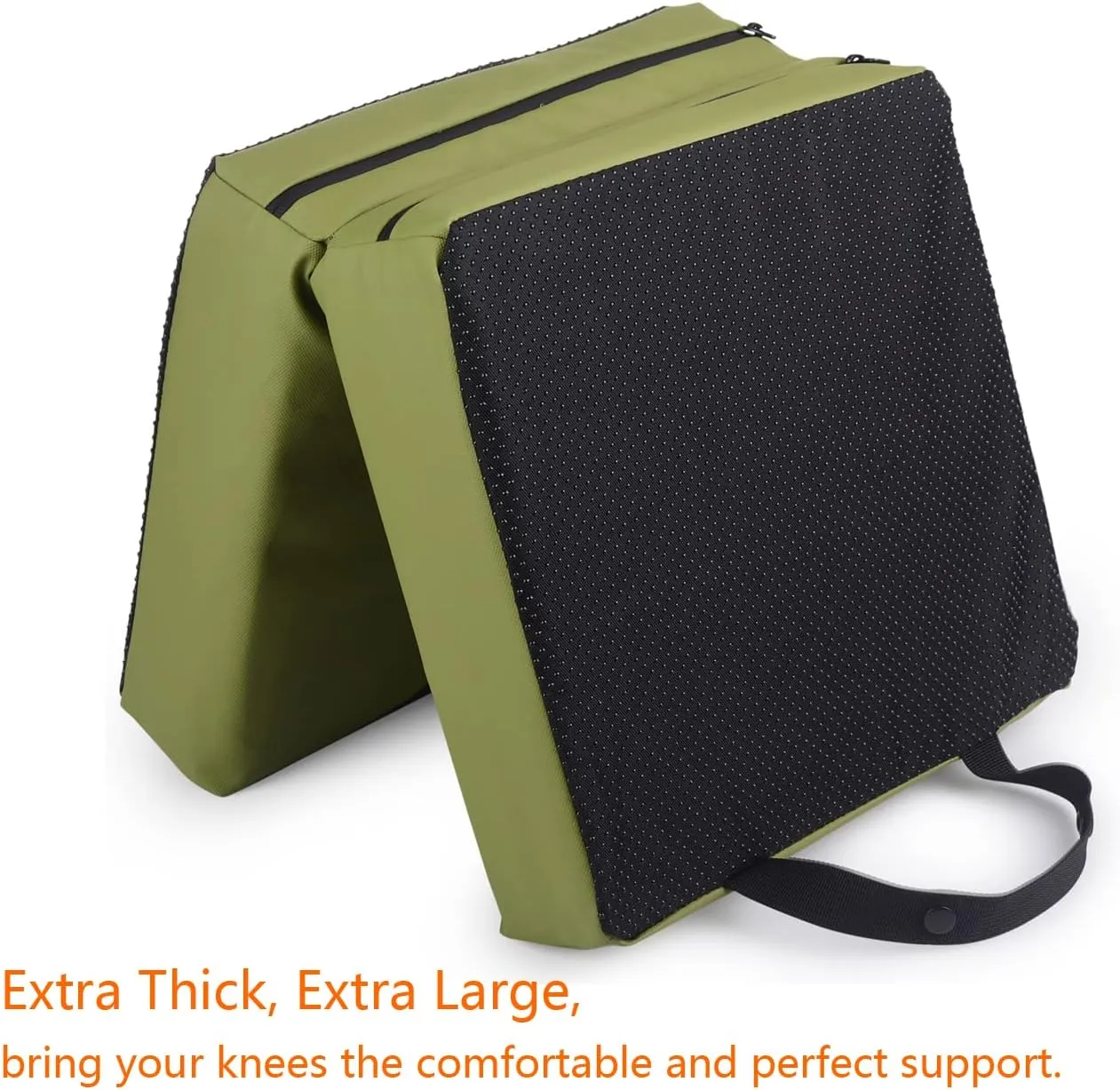 i frmmy Waterproof Memory Foam Extra Thick Kneeling Cushion Pad- Garden Kneeler for Gardening, Bath Kneeler for Baby Bath, Knee Mat for Work, Extra Large 22x12 Inch, Thick 2.9 Inch