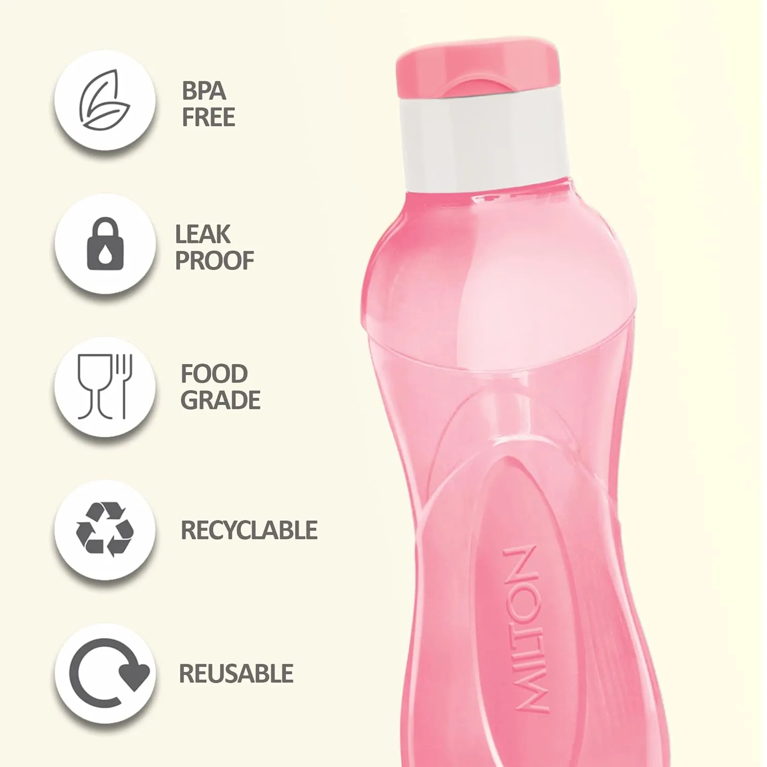 I Go Flip Sporty Fridge Pet Bottle (Milton)
