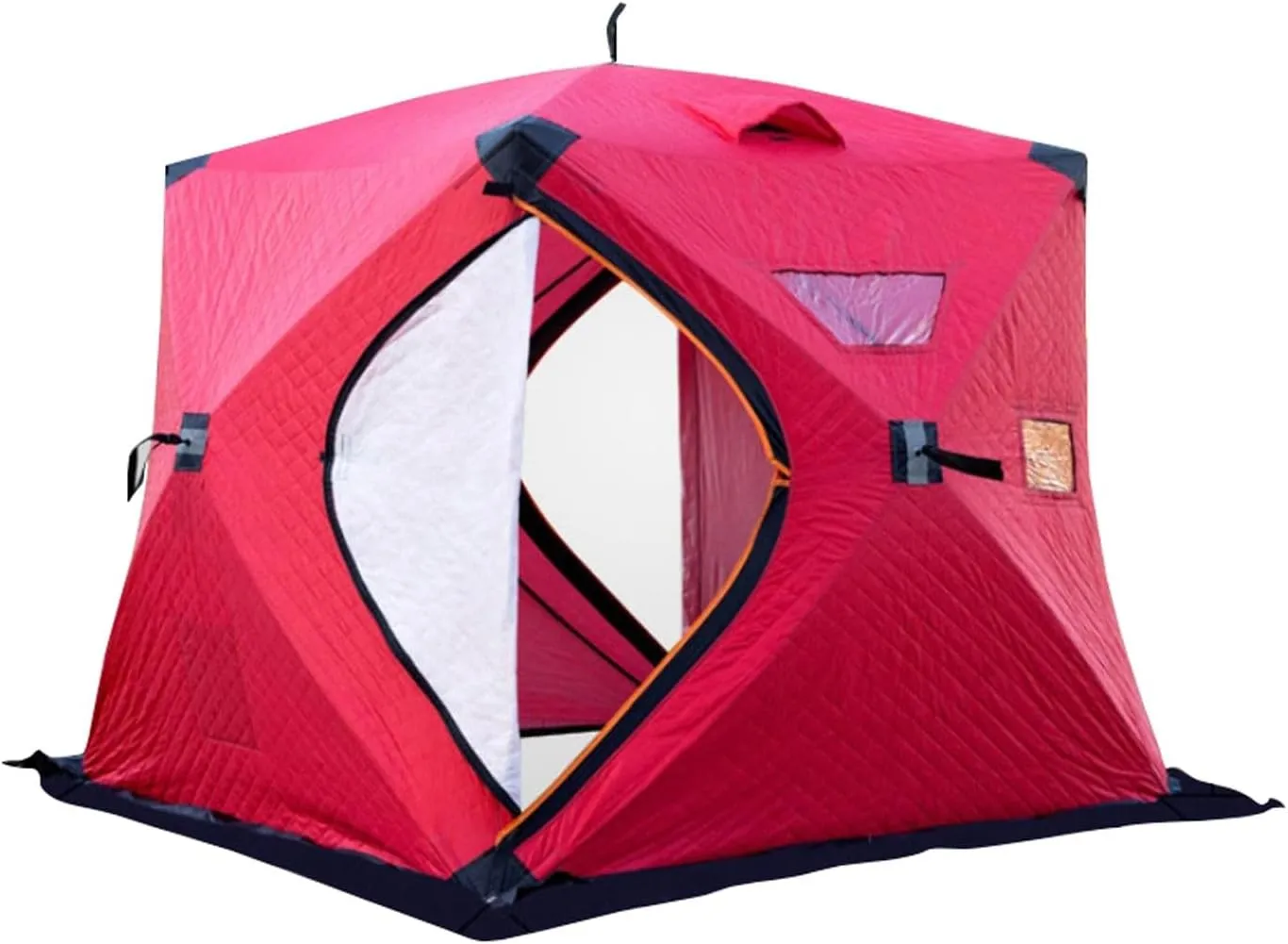 ice Fishing Tent ice Fishing shelter Insulated Winter Portable Thickened Cold-Proof, Wind-Resistant and Warm Tent for 2-3 People(Color:3)