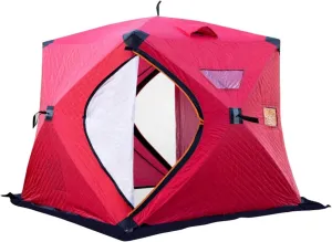 ice Fishing Tent ice Fishing shelter Insulated Winter Portable Thickened Cold-Proof, Wind-Resistant and Warm Tent for 2-3 People(Color:3)