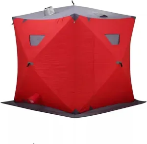 ice Fishing Tent Insulated ice Fishing Tent Winter Outdoor Camping Equipment, Windproof and Warm Ice Fishing Tent