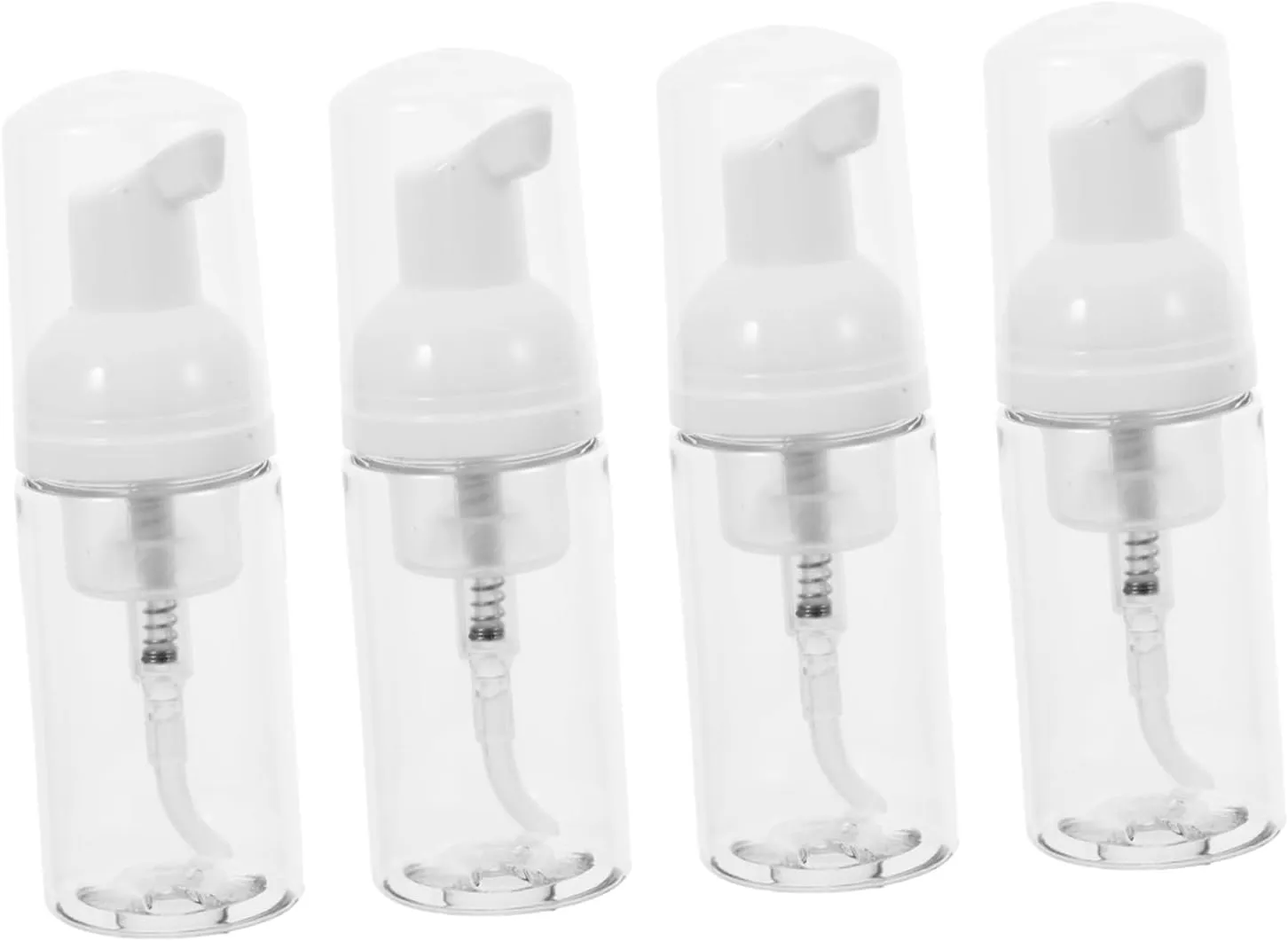 IMIKEYA 20PCS Travel Foaming Pump Bottles Refillable Foam Hand Soap Dispenser for Shampoo Lotion and Cosmetics Leakproof Design Transparent Containers for Home and Travel