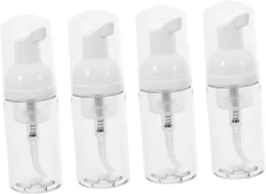 IMIKEYA 20PCS Travel Foaming Pump Bottles Refillable Foam Hand Soap Dispenser for Shampoo Lotion and Cosmetics Leakproof Design Transparent Containers for Home and Travel