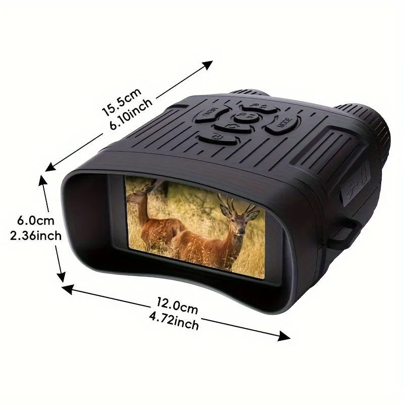 Infrared Night Vision Binoculars with 32GB Card for Camping  Hunting