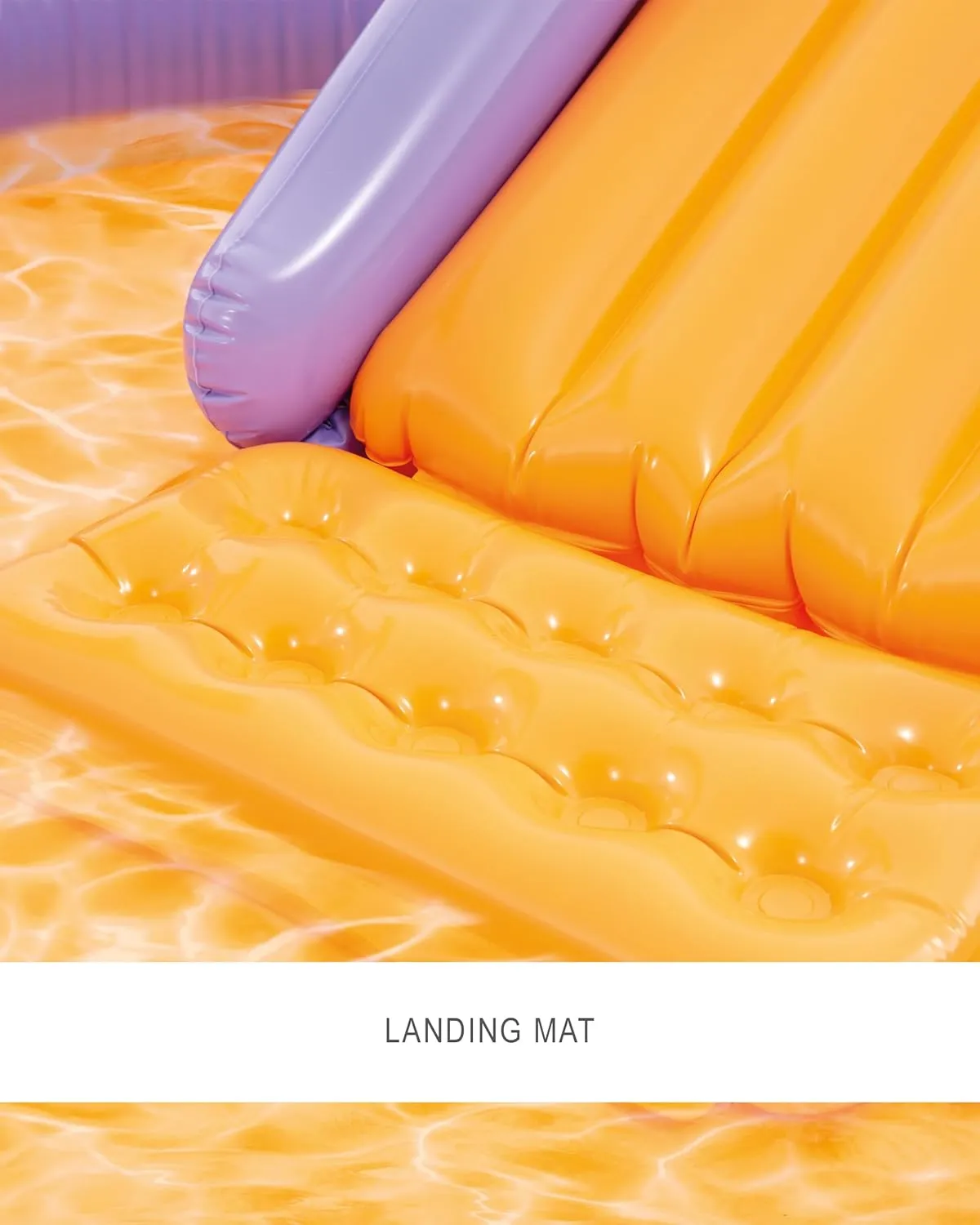 INTEX 56139EP Dino Park Inflatable Kiddie Pool: Inflatable Kids Pool with Water Sprayer and Slide – Splash Pad – 79" x 62" x 27" – Ages 3 