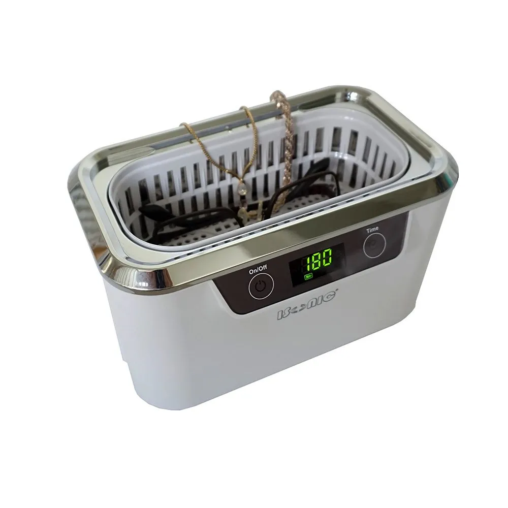 iSonic® Ultrasonic Jewelry Cleaner DS300 with Cleaning Solution Concentrate CSGJ01, 110V