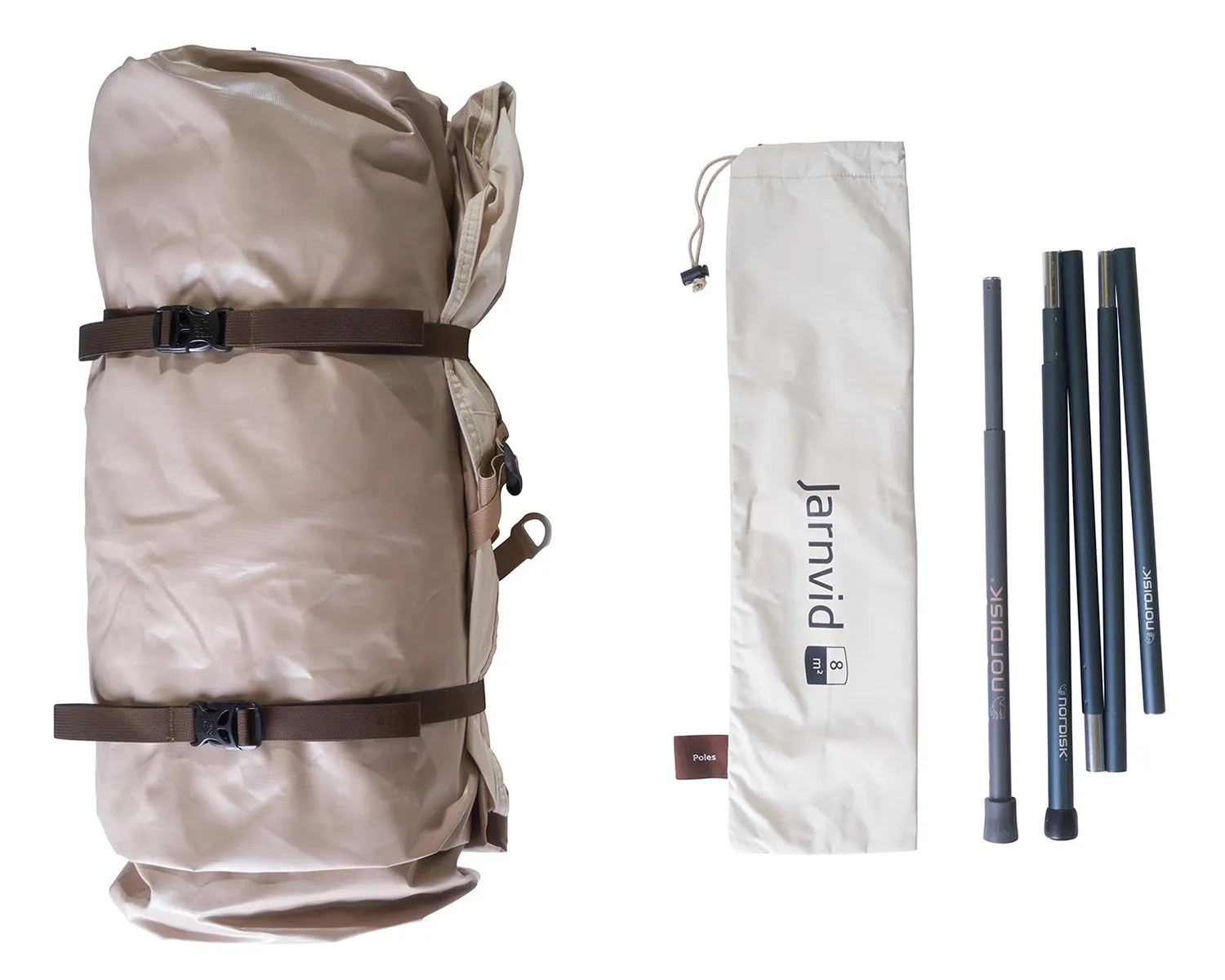 Jarnvid 8 Glamping Tent - 8 m² | 4 person | Sandshell