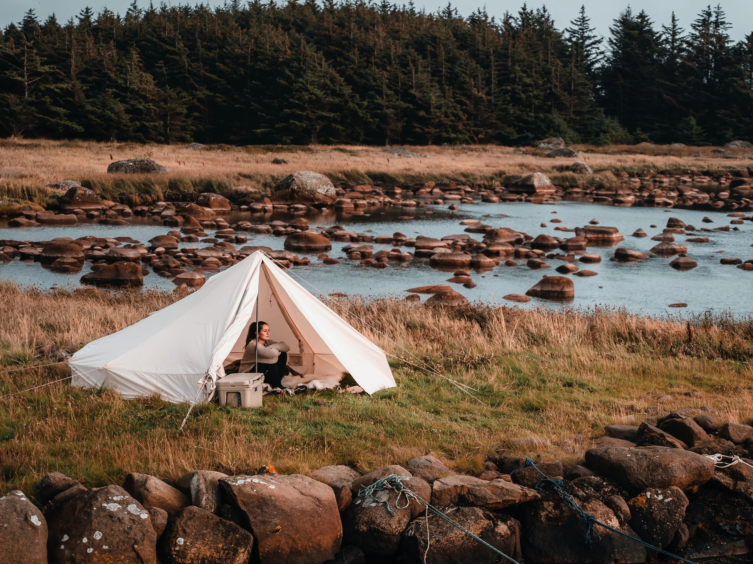Jarnvid 8 Glamping Tent - 8 m² | 4 person | Sandshell
