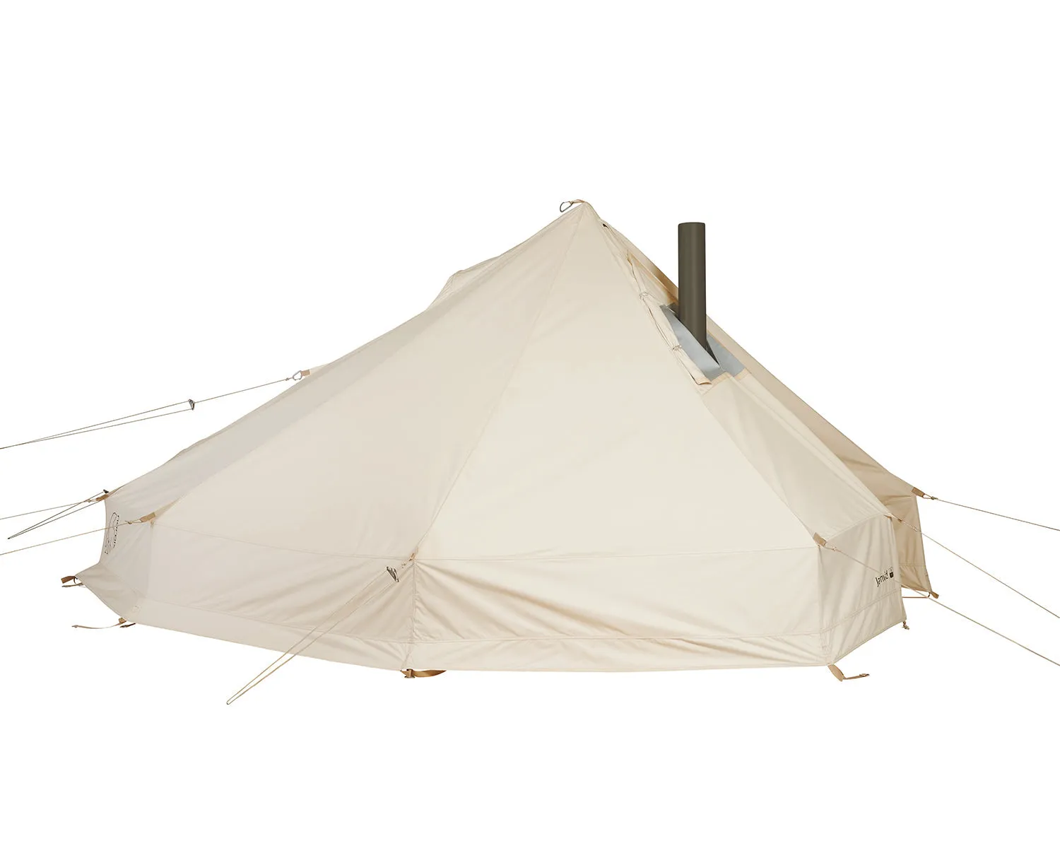 Jarnvid 8 Glamping Tent - 8 m² | 4 person | Sandshell