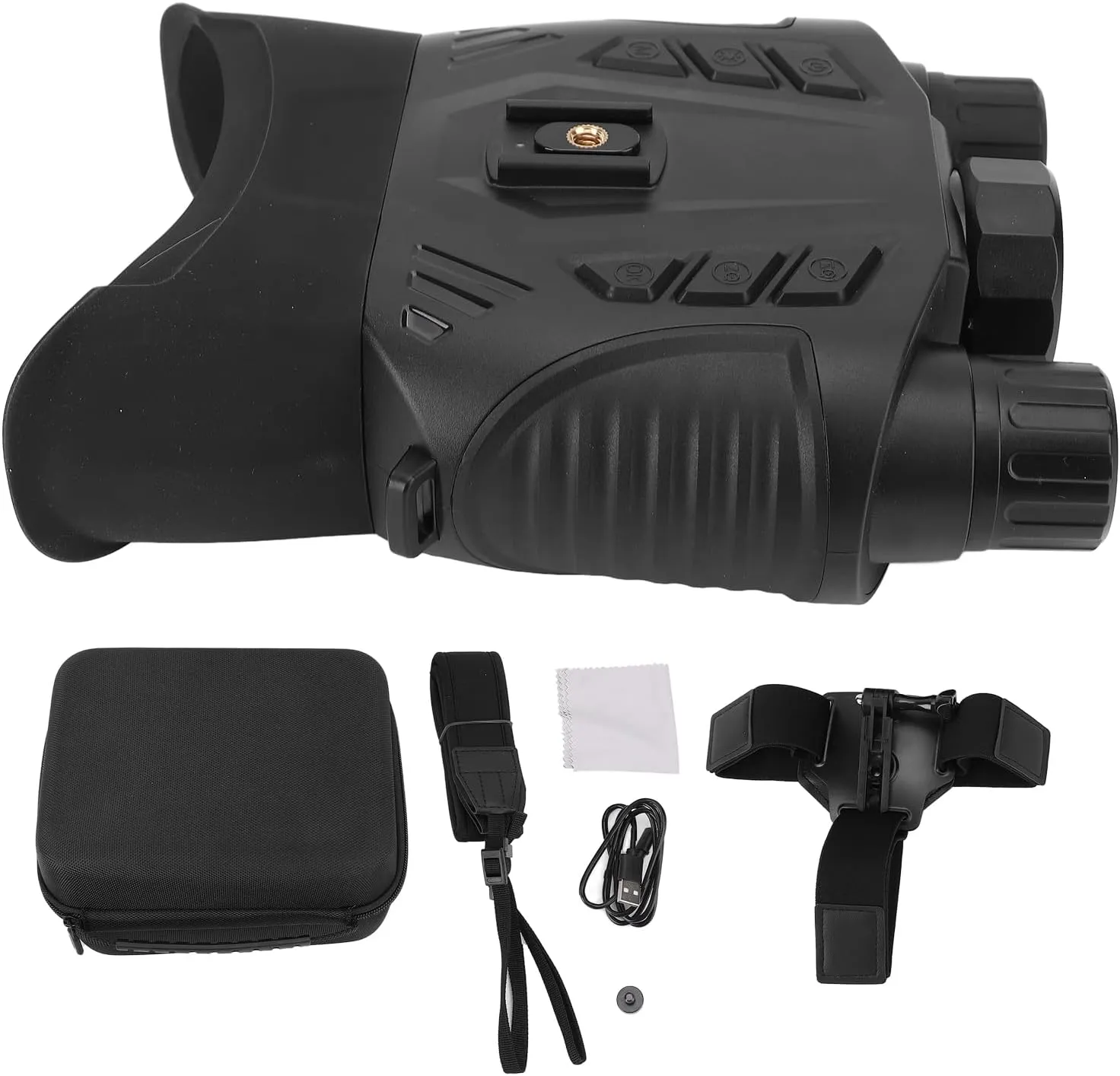 Jectse Night Vision Goggles, 2.5K UHD Night Vision Binoculars with 2.4 Inch Color Screen, 8X Digital Zoom, Digital Binoculars for Outdoor Camping and Travel