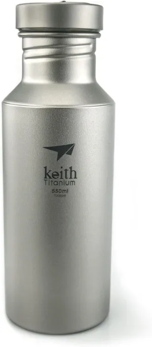Keith Titanium Ti3031 Plastic-Free Sport Bottle - 18.6 fl oz