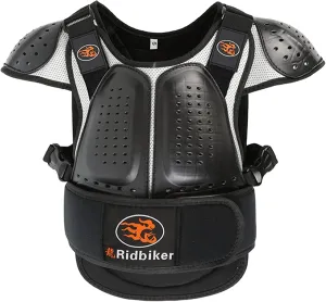 Kids Dirt Bike Gear Chest Protector Motocross Body Armor Vest for Motorcycle Protective Riding Gear