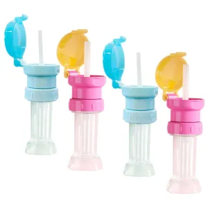 Kids Water Bottle Adapter Straw Cap Toddlers Bottle Topper with Detachable Design