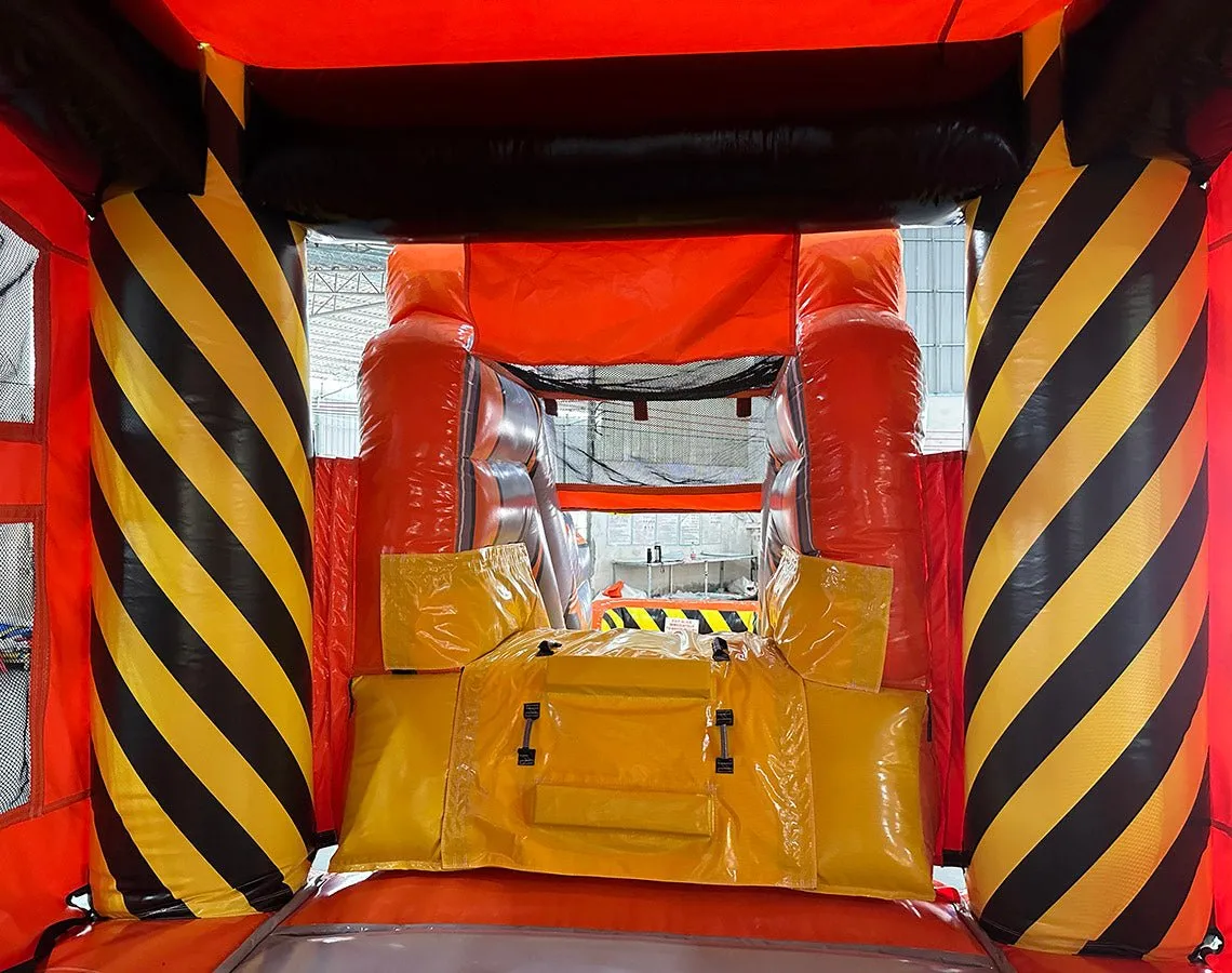 Kidstruction Zone Econo Bounce House with Slide (Wet/Dry)