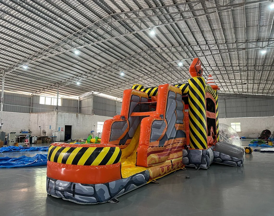 Kidstruction Zone Econo Bounce House with Slide (Wet/Dry)