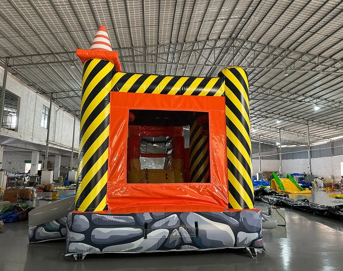 Kidstruction Zone Econo Bounce House with Slide (Wet/Dry)